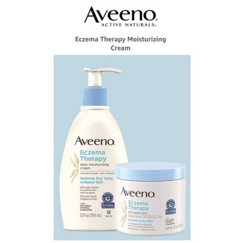 Aveeno Eczema Therapy Daily Moisturizing Cream for Sensitive Skin
