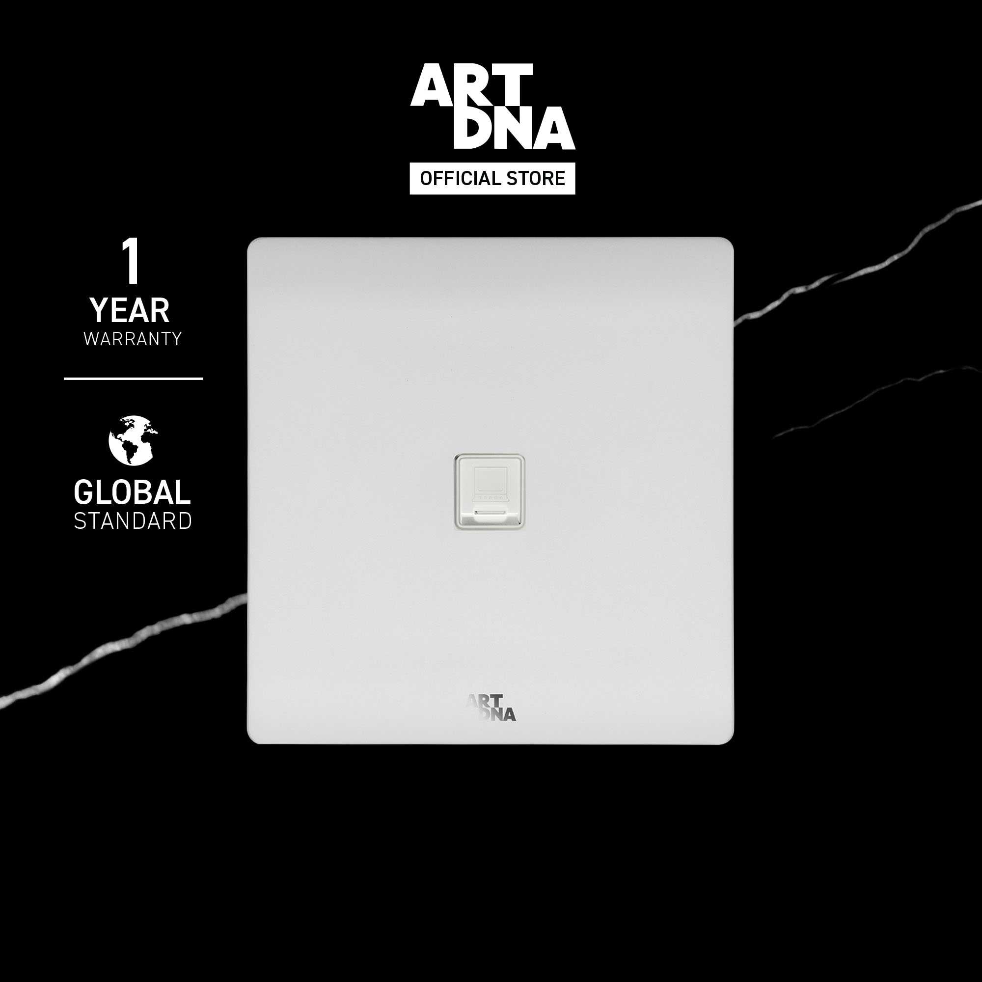ART DNA รุ่น A63 Frameless Computer (LAN) Socket ปลั๊กไฟโมเดิร์น ปลั๊กไฟสวยๆ สวิทซ์ สวยๆ