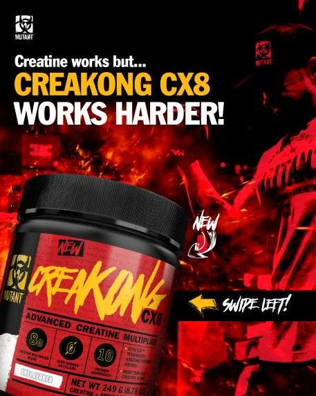 Mutant CreaKong CX8 249g. (Creatine)