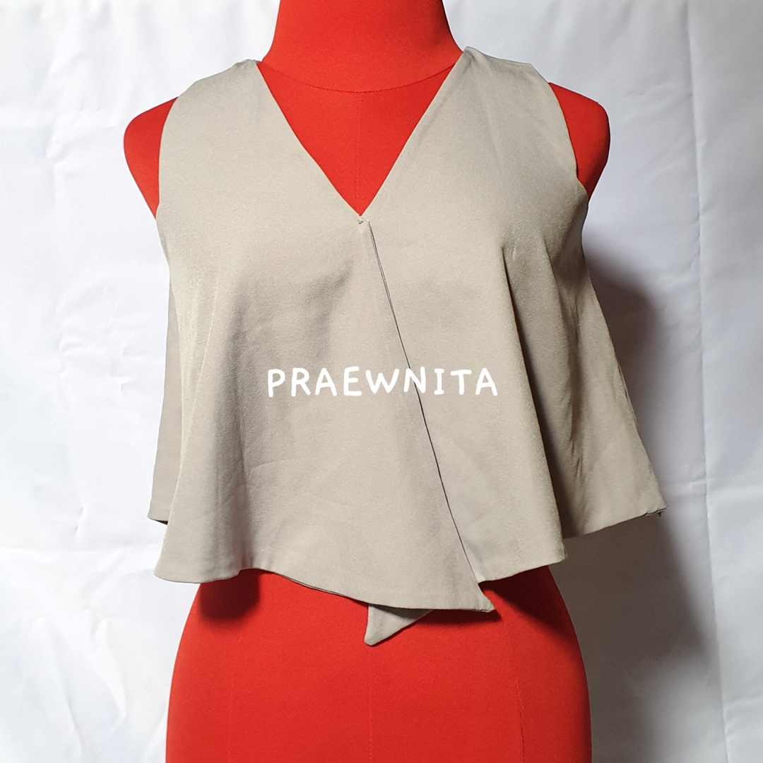 (อ่านก่อนซื้อ) เสื้อมือสอง เสื้อแขนกุด เสื้อแขนครอปกุด