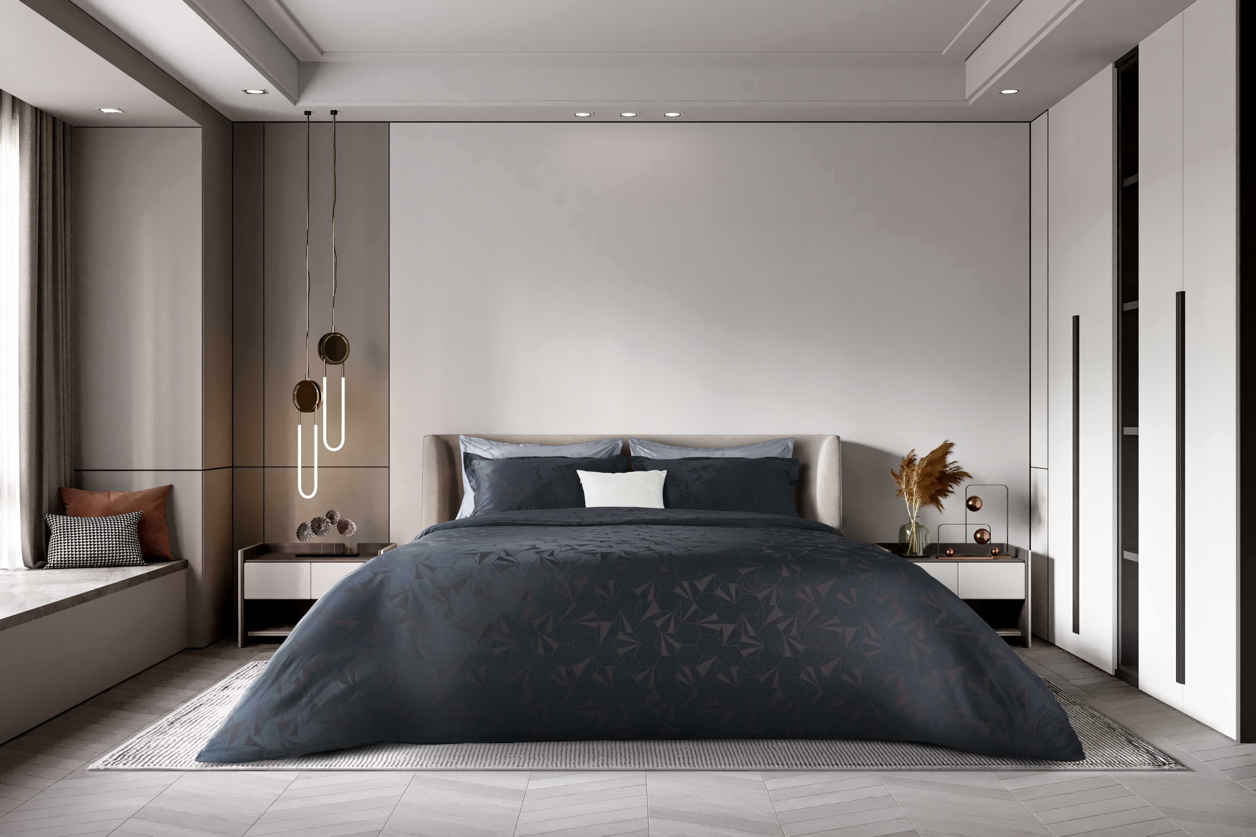 ชุดผ้าปูที่นอนรัดมุม ขนาด 3.5 ฟุต  SPACE DIAMOND Collection 650 Series