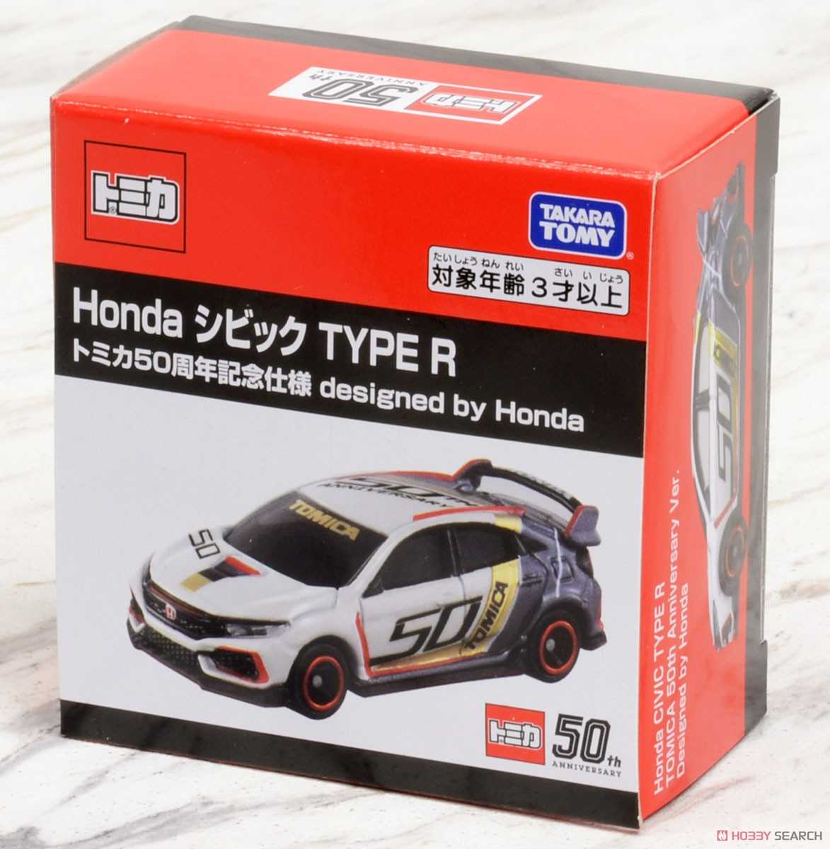 Tomica 50th aniv. HONDA CIVIC TYPE R Designed by 143468