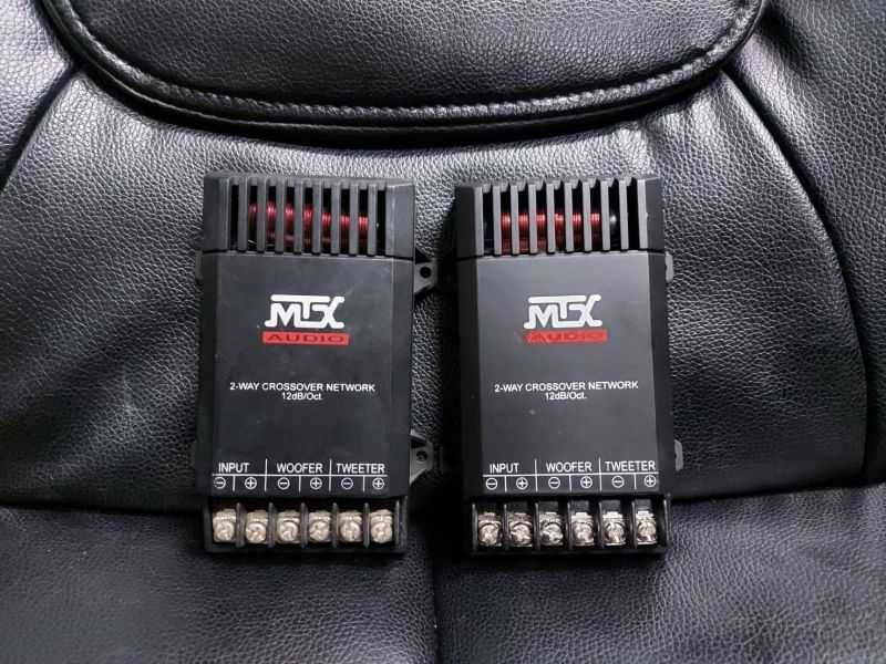 พาสซีพครอสโอเวอร์เน็ตเวิร์ค MTX MADE IN USA 2ทาง ให้รายละเอียดเสียงไฮเอ็นคมชัดทั้งเสียงร้อง