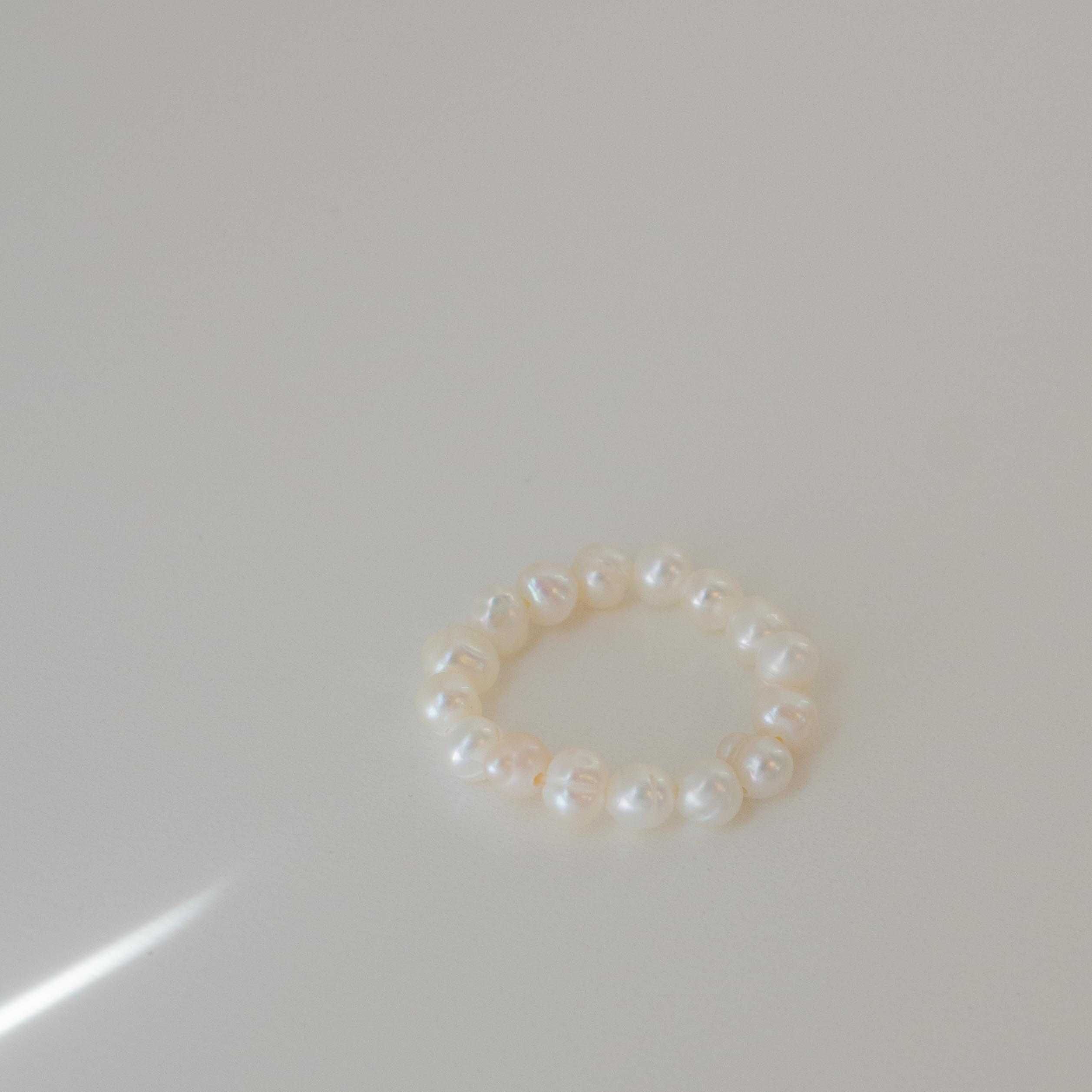 แหวนมุกแท้ Magnesite ringl