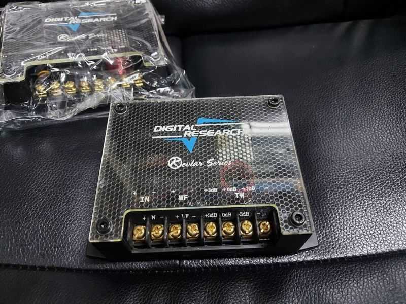 พาสซีพครอสโอเวอร์เน็ตเวิร์คDIGITAL RESEARCH Kevlar Seriesให้เสียงสุดยอด จัดย่านความถี่