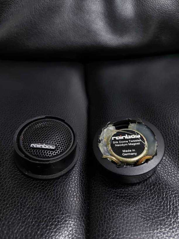 ทวิสเตอร์ไฮเอ็นชั้นนำต้นๆRainbow Silk dome Neodym magnet Made in Germanyหรูระรื่นหูนำเข้าเยอรมัน