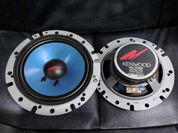 ลำโพงKenwood KFC-S1600 6-6.5นิ้วMade in Japanรุ่นใหญ่แม่เหล็กเสียงอิ่มหวานหรูมิดเบสได้ดีมากนำเข้าแท้