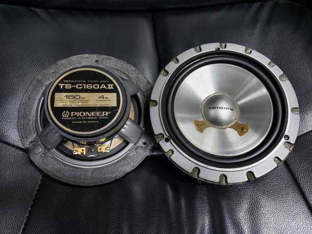 ลำโพงPioneer Carrozzeria TS-C160AII2ทาง6-6.5นิ้วMade in Japanเสียงหรูใสกังวานนำเข้าแท้