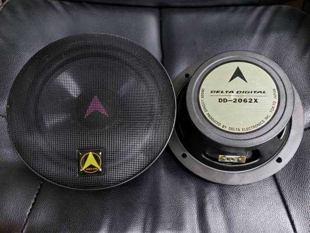 ลำโพงDelta Digital DD-2062X Made in Japan6.5นิ้วเสียงดีคุณภาพสูงได้ครบทุกมิติแม่เหล็กหนาใหญ่นำเข้า