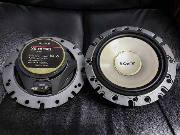 ลำโพงSony XS-HL1601 6-6.5นิ้วMade in Japanแม่เหล็กใหญ่เสียงนุ่มฟังเพราะฟังประทับใจนำเข้าแท้