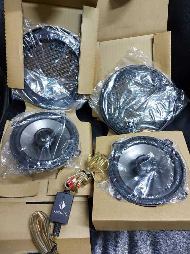 ลำโพงโคแอกเซียล6.5นิ้วHELIX HXS115MK IIไฮเอนด์จากเยอรมนีเสียงร้องชัดคมเบสส์เนียนมีอรรถรสมากนำเข้าแท้
