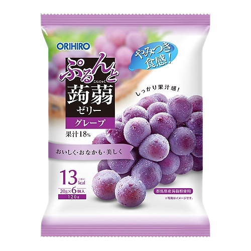 Orihiro Prun to Konjac Jelly Pouch Grape