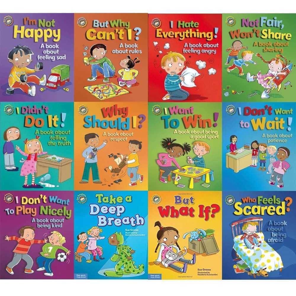 Emotion series 12 books set