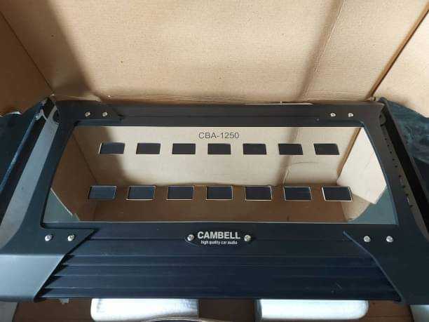 แอมป์ Cambell CBA-1250 High quality เสียงหรูครอสโอเวอร์ในตัว ขับเบสแน่นนุ่มลอยได้มิตินำเข้าแท้