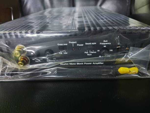 Lanburg KT-1400 คลาสดี จ่ายไฟคู่โมโนบล็อก1500W ครอสโอเวอร์ในตัว พัดลมระบายความร้อนเบสลอยอิ่ม