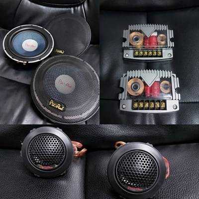 ชุดลำโพง6.5นิ้วรุ่นท็อปPro Plus PP-681C 600W 2ทางคอมโพเน้นรายละเอียดเสียงดีฟังมันเบสพุ่งต่อคลาสดีได้