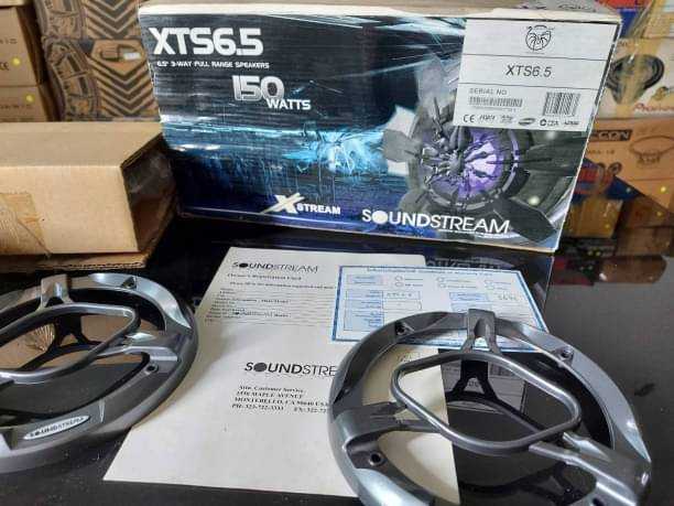 ลำโพงSoundstream XTS6.5 Coaxial speaker systemรุ่นต้นฉบับอเมริกาใบครบหายากนำเข้าUSA