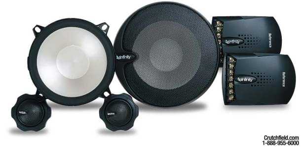 ลำโพงInfinity Reference 505CS 5-1/4Component Systemคอมโพเน้นเสียงไฮเอ็นหรูหายากนำเข้าUSA