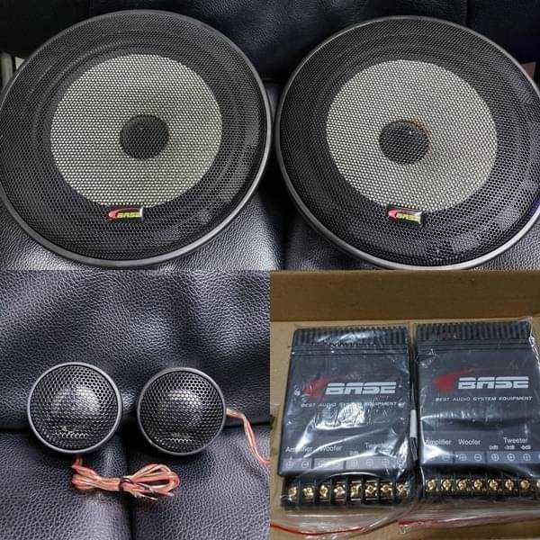 ลำโพงแยกชิ้น2ทาง 6.5นิ้วBASE ACOUSTICS STUDIO 162Kเบสส์หนักๆกลางแหลมสดชัดมีพลังไฮเอ็นนำเข้าUSA