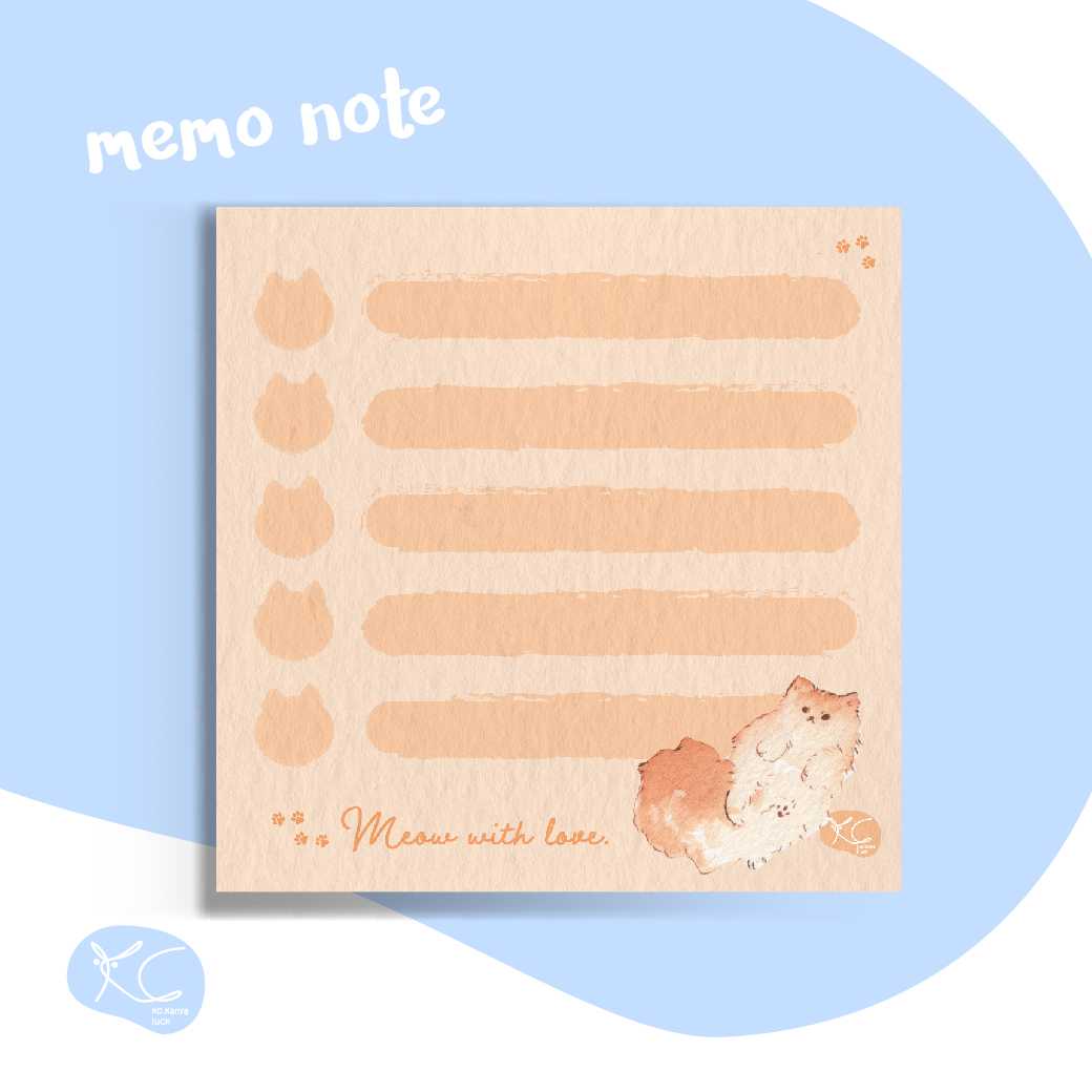 Memo pad : Catton Candy