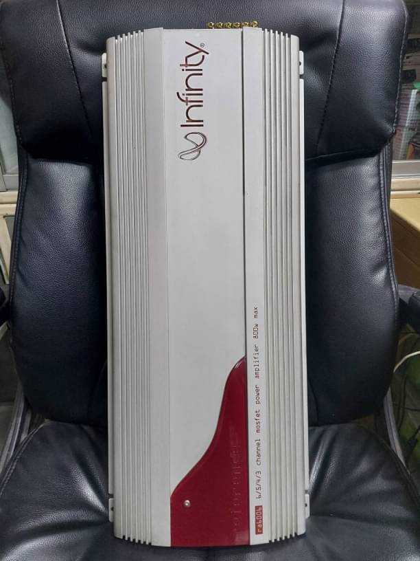 พาวเวอร์แอมป์Infinity Reference RA6006 6Ch.550w RMS 800wMaxนำเข้าUSAหายากตัวเดียวคุมทั้งรถ