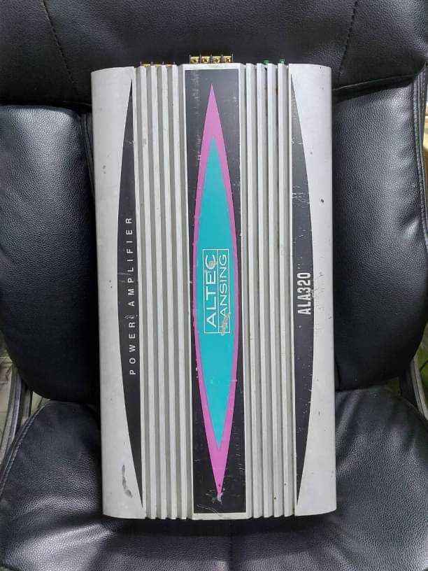 พาวเวอร์แอมป์Altec Lansing ALA320 Power amplifier 4Chครอสโอเวอร์ในตัวขับดีเสียงเพราะนำเข้าแท้USA
