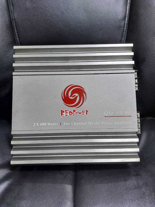 แอมป์รถยนต์ Red Power QQ-22/99 800วัตต์แท้เต็มแรงดี 2Ch. เทคโนโลยีมอสเฟสชั้นสูงเสียงเพราะขับแรง