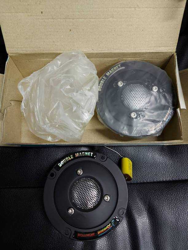 ดอกแหลมจานJohnnie Monitor Super tweeter JM-2 High end Seriesแม่เหล็กหนา2ก้อนรายละเอียดเสียงดีมาก