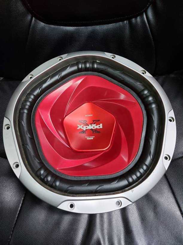 ซับ10นิ้ว SONY Xplod 100W เสียงดี เพราะหรูๆ เบสแน่นนุ่มลอยๆได้มิติ นำเข้าJapan