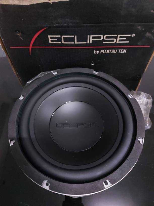 ซับแข่ง10นิ้ว ECLIPSE 86100DVCว็อยคู่ ของดีหายาก รายละเอียดแน่นนุ่ม ซับคุณภาพเสียงเทพนำเข้าUSA