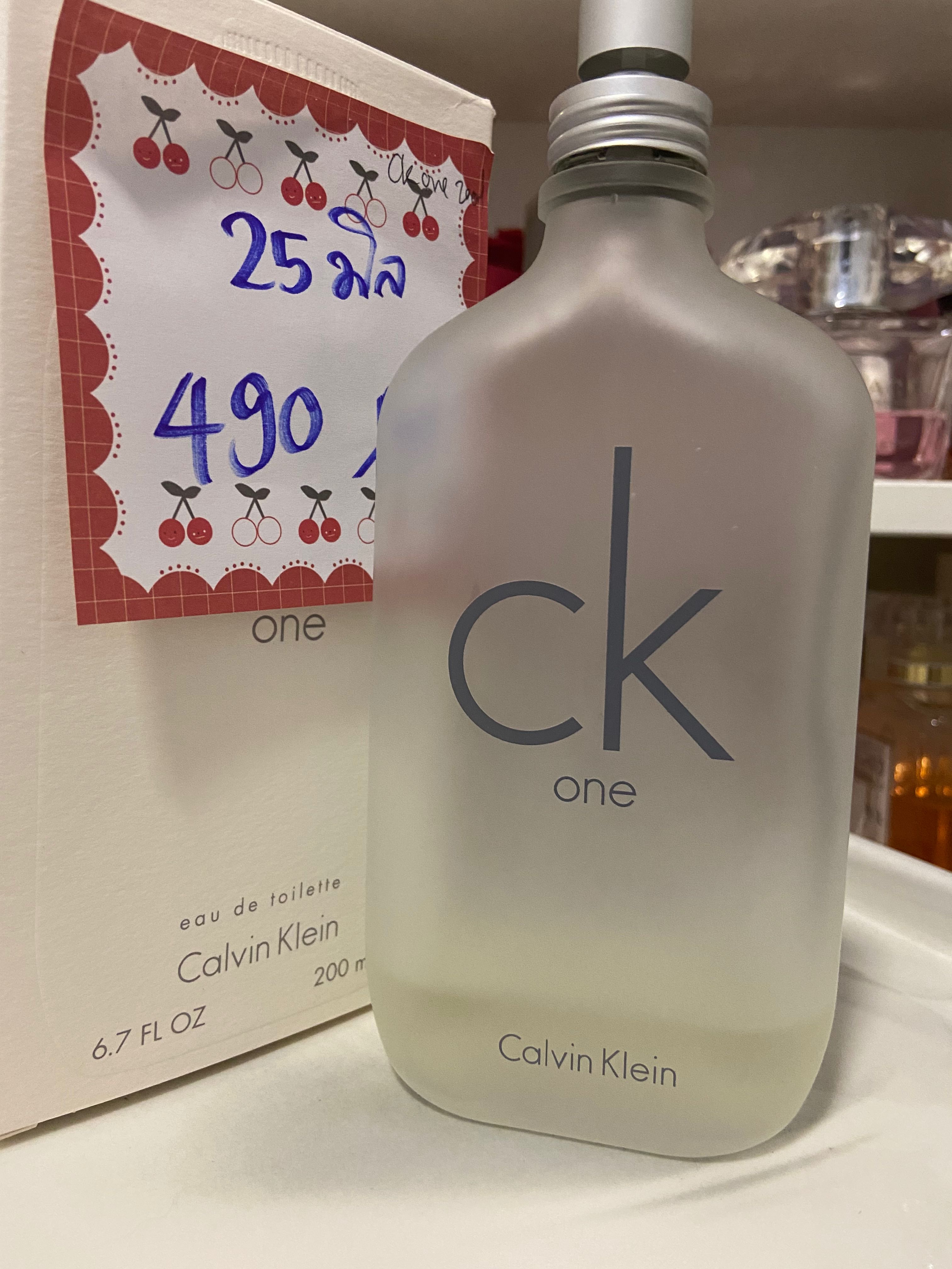 ❗️น้ำหอมติดขวด❗️Ck oneขวด 200ml🧡 เหลือ25ml🧡