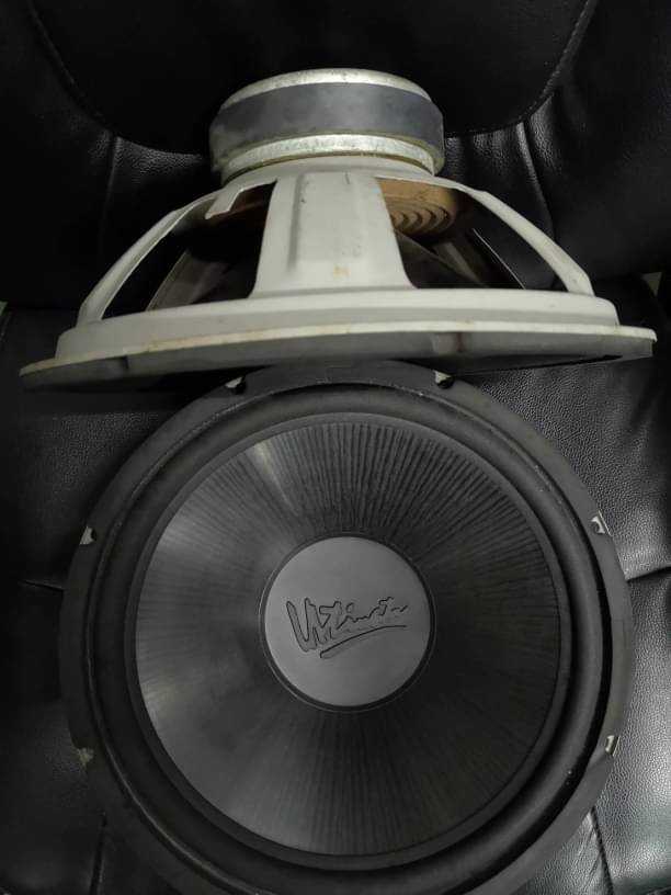 ซับ12นิ้ว ULTIMATE SOUND IMC 1235กรวยไฟท์โพลิเมอร์ วอลล์ชุบทอง ระบบเสียงชั้นนำหรูหรานำเข้าUSA