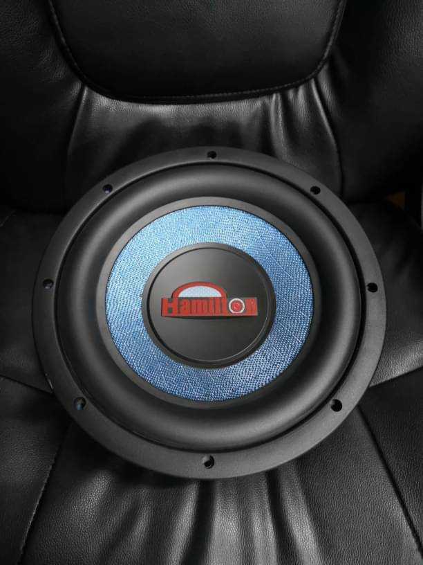 ซับHamilton HT-1006FL 800W MAX  10นิ้วUSA เสียงดีขับแน่นมากเทคโนโลยีจาก USA ดอกเดียวดังกระหึ่ม
