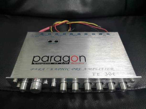 พารากราฟฟิกปรีแอมป์ Paragon FR-306 แยกซับเบส AUX ปรับค่าความถี่-ต่ำ-สูงได้ละเอียดเบสนุ่มแน่น
