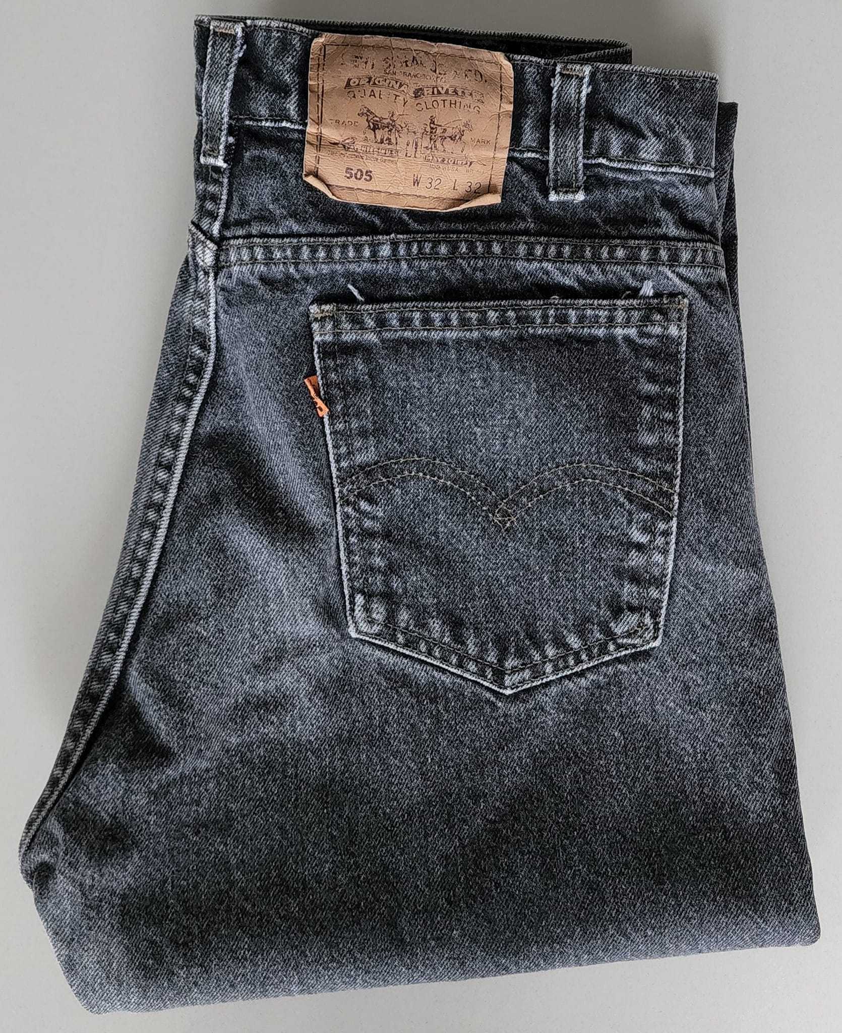 Levi's ป้ายส้ม  505-0259  Size W31(I2323)