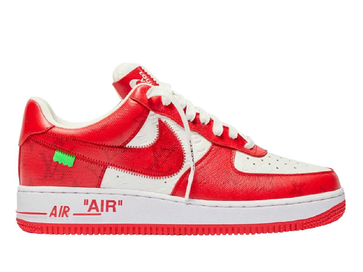 Nike Air Force 1 X Louis Vuitton Low By Virgil Abloh (WHITE/RED)