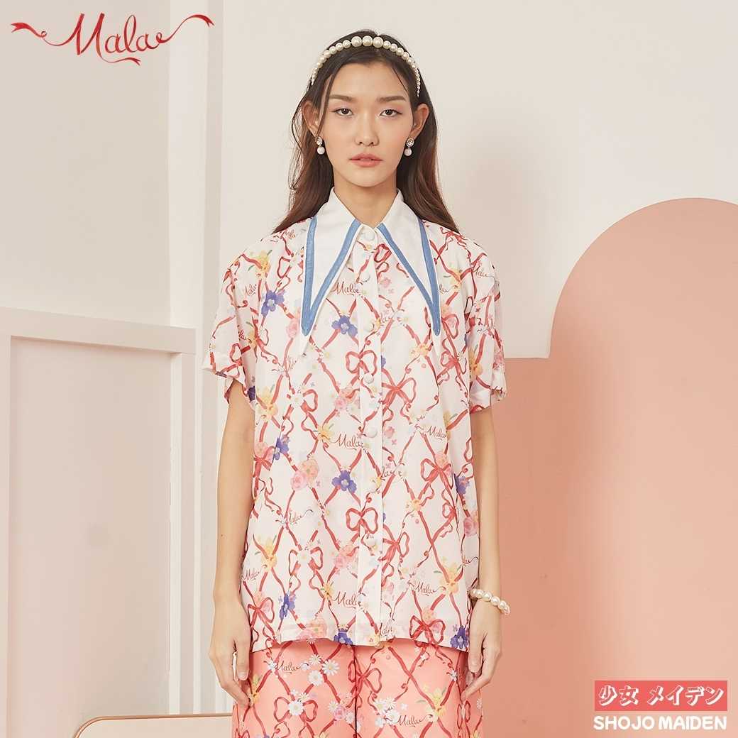Nami Shirt - Malabrand PF22 M16 เสื้อเชิ้ตเเขนสั้น เสื้อเชิ้ตผู้หญิง