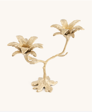 Palash Palm Candle Holder