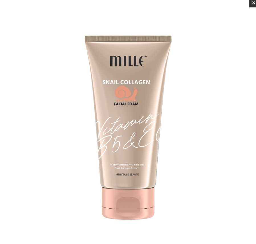 MILLE SNAIL COLLAGEN FACIAL FOAM 100 g.