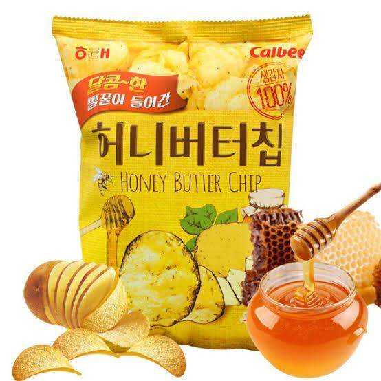 Haitai Honey Butter Chip   มันฝรั่งอบกรอบรสเนยน้ำผึ้ง