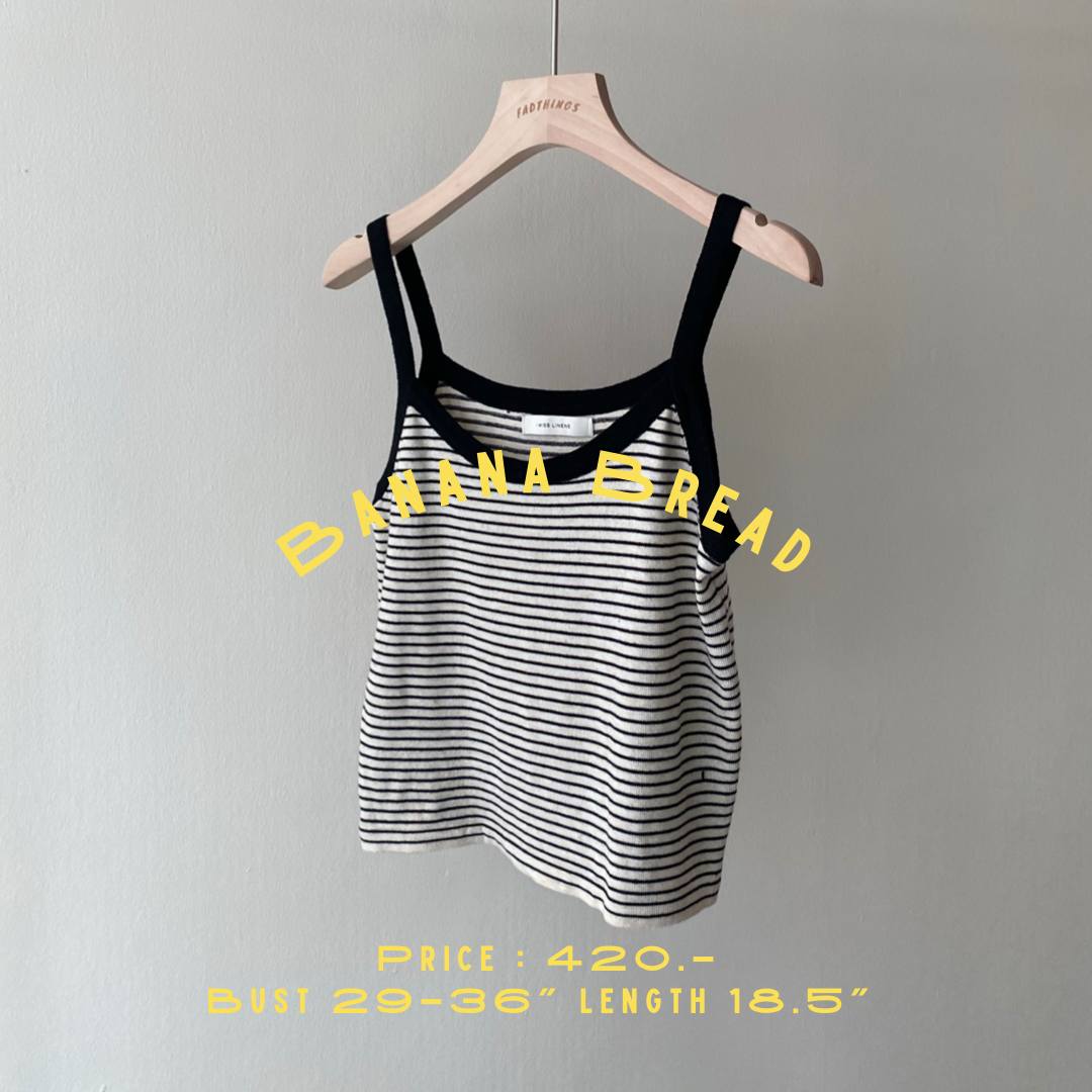 fadthings banana bread knit cami