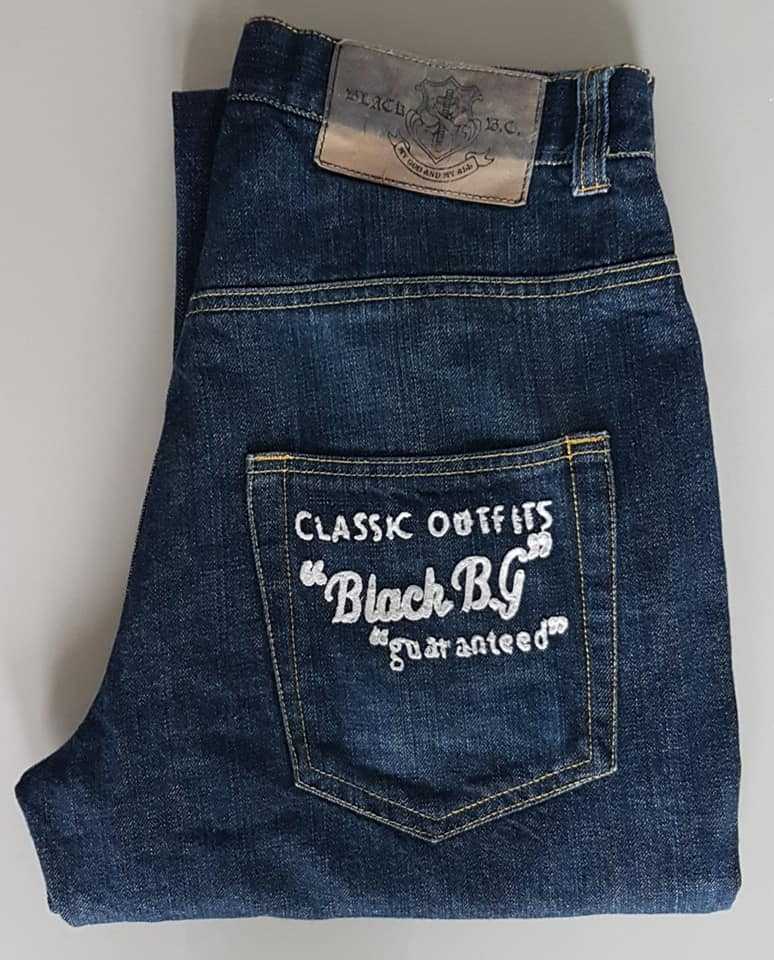 กางเกงยีนส์ BLACH B.G. Size W32(I2123)