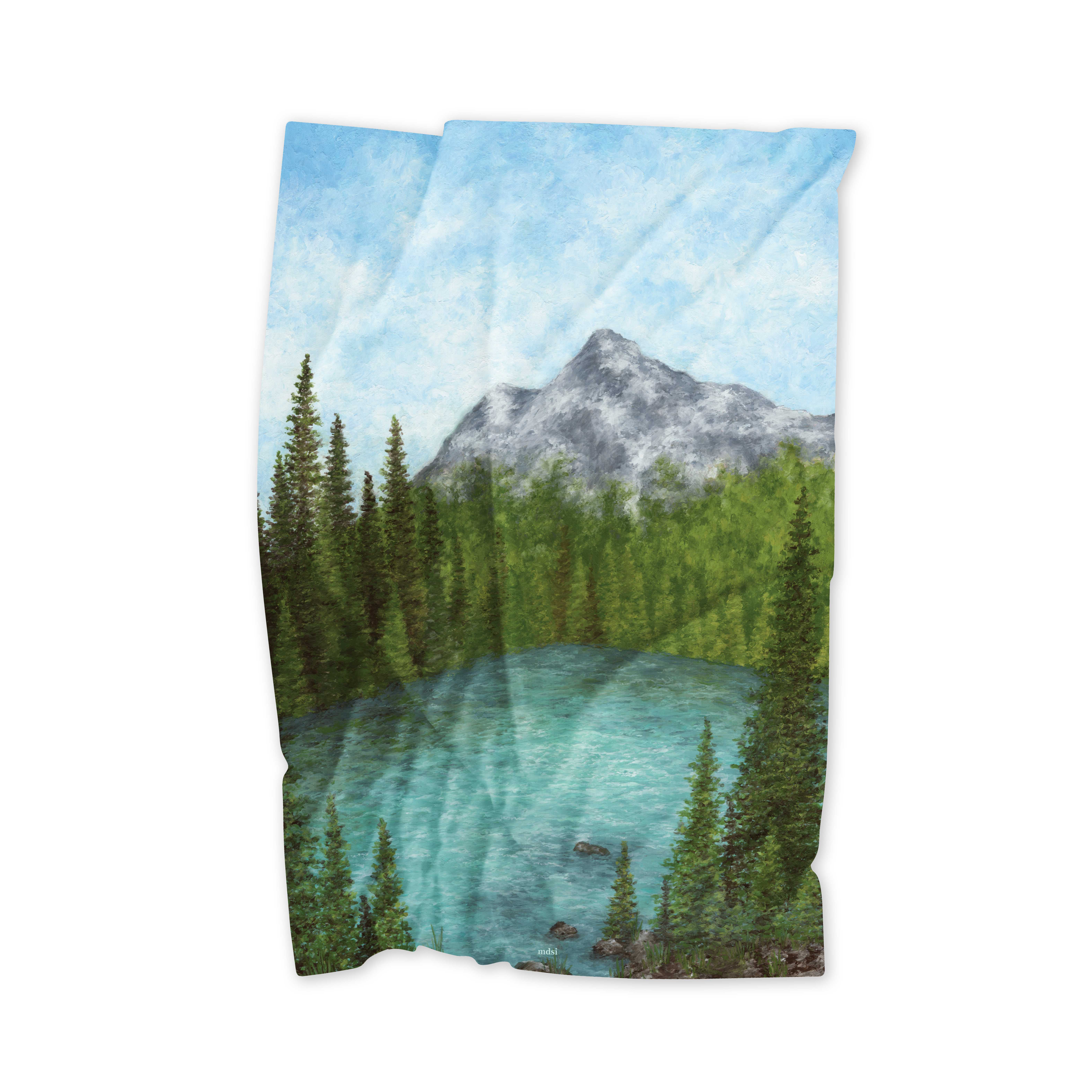 minty fresh - fabric poster