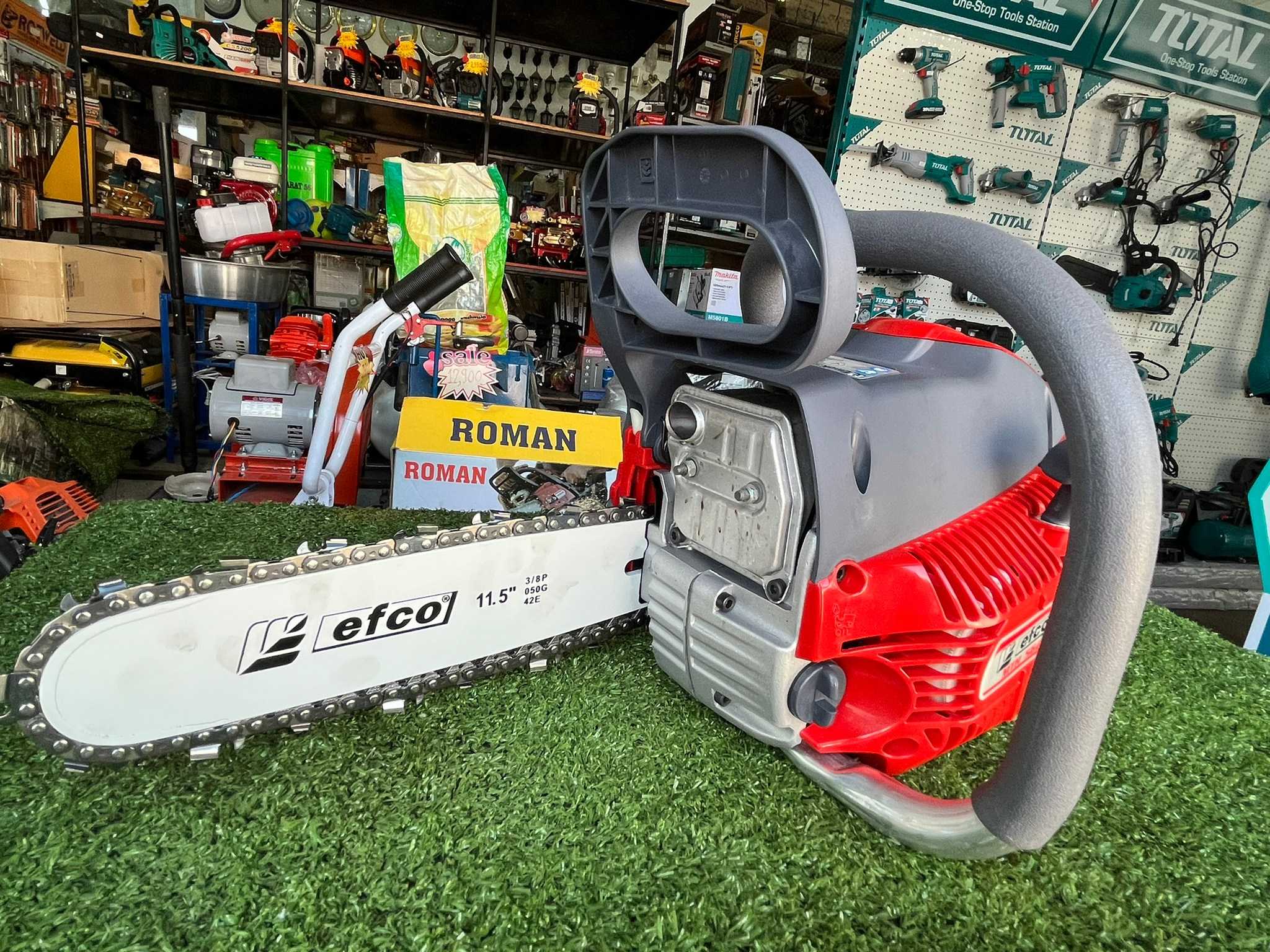 เลื่อยโซ่ยนต์ Efco 3.5 แรงม้า (อิตาลี) พร้อมบาร์11.5” 5200 รุ่น MTH562พร้อมอุปกรณ์