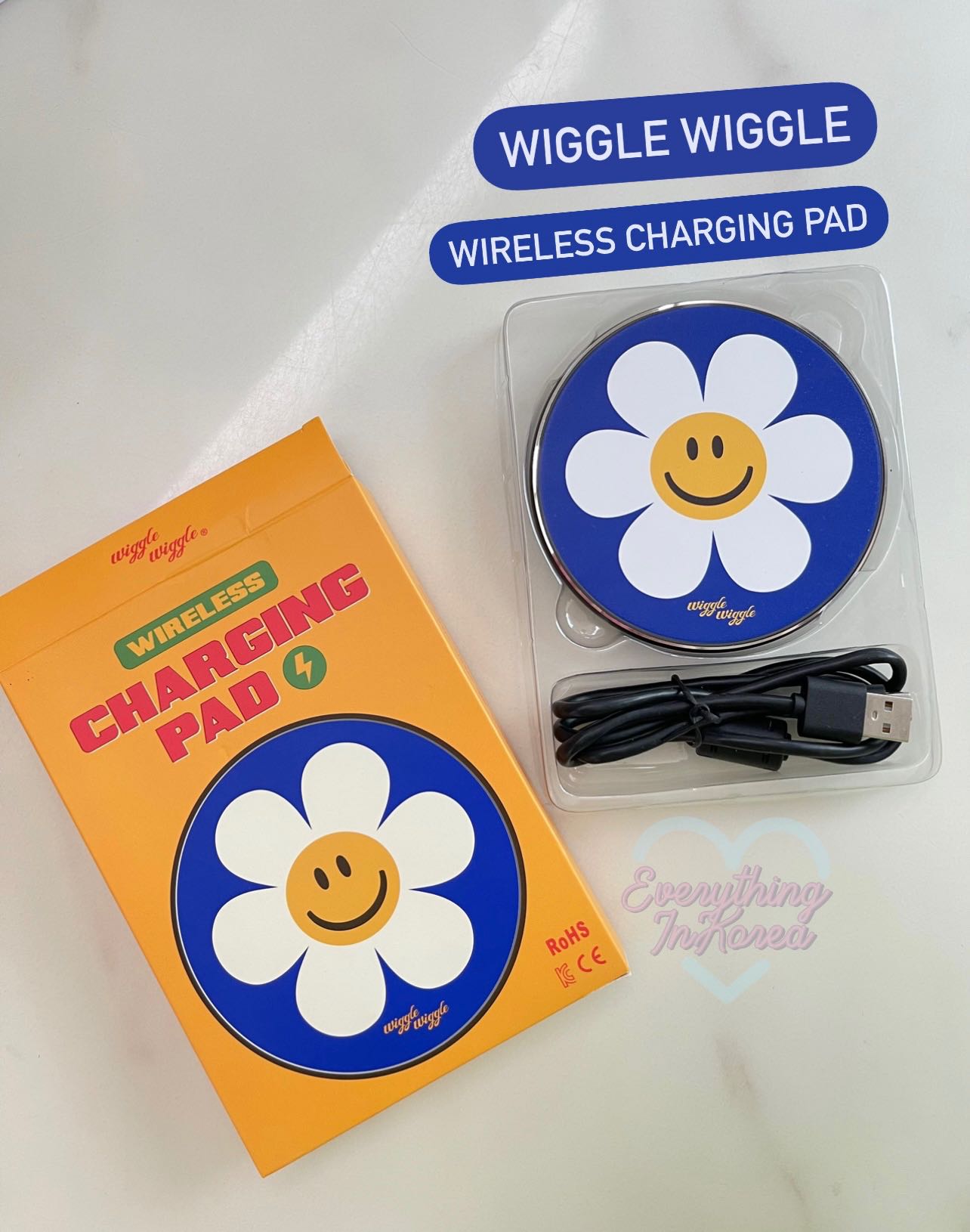 (พร้อมส่ง) Wiggle Wiggle Wireless Charging Pad
