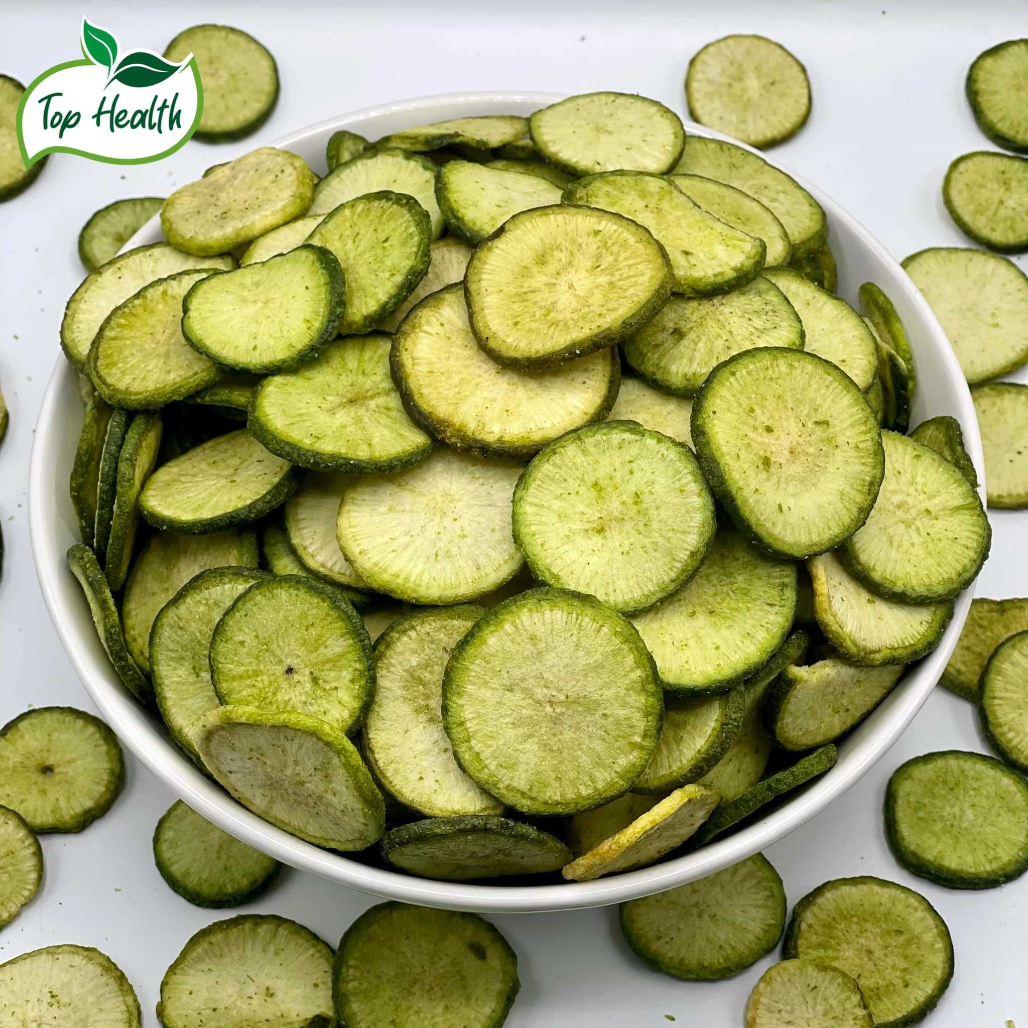 [ส่งฟรี] แรดิชเขียว ( Green Radish ) อบกรอบ ไฟเบอร์สูง มีโปรตีน ดีต่อสุขภาพ