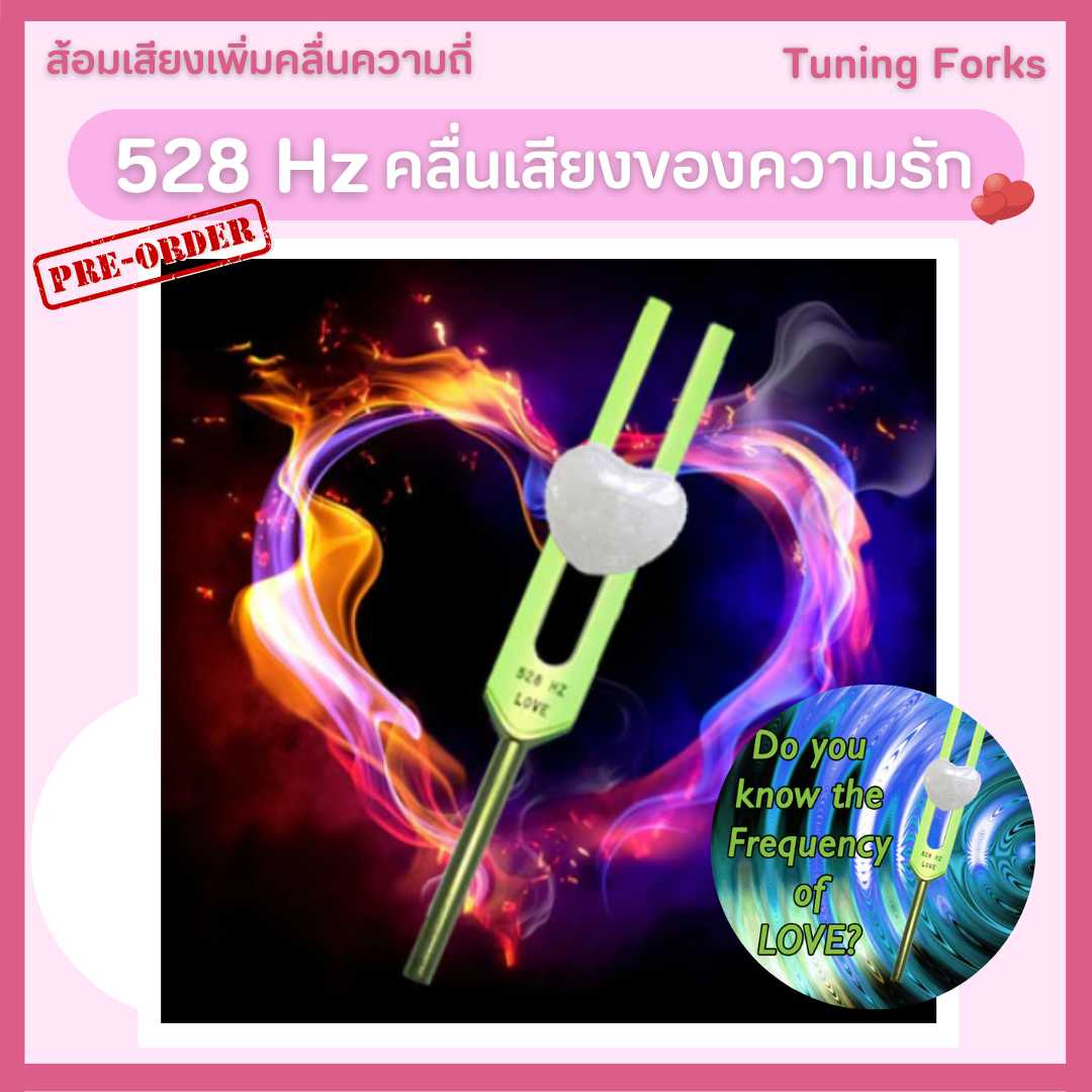 💗 528 Hz คลื่นเสียงแห่งความรัก LOVE Tuning Fork KIT - A SomaEnergetics Exclusive