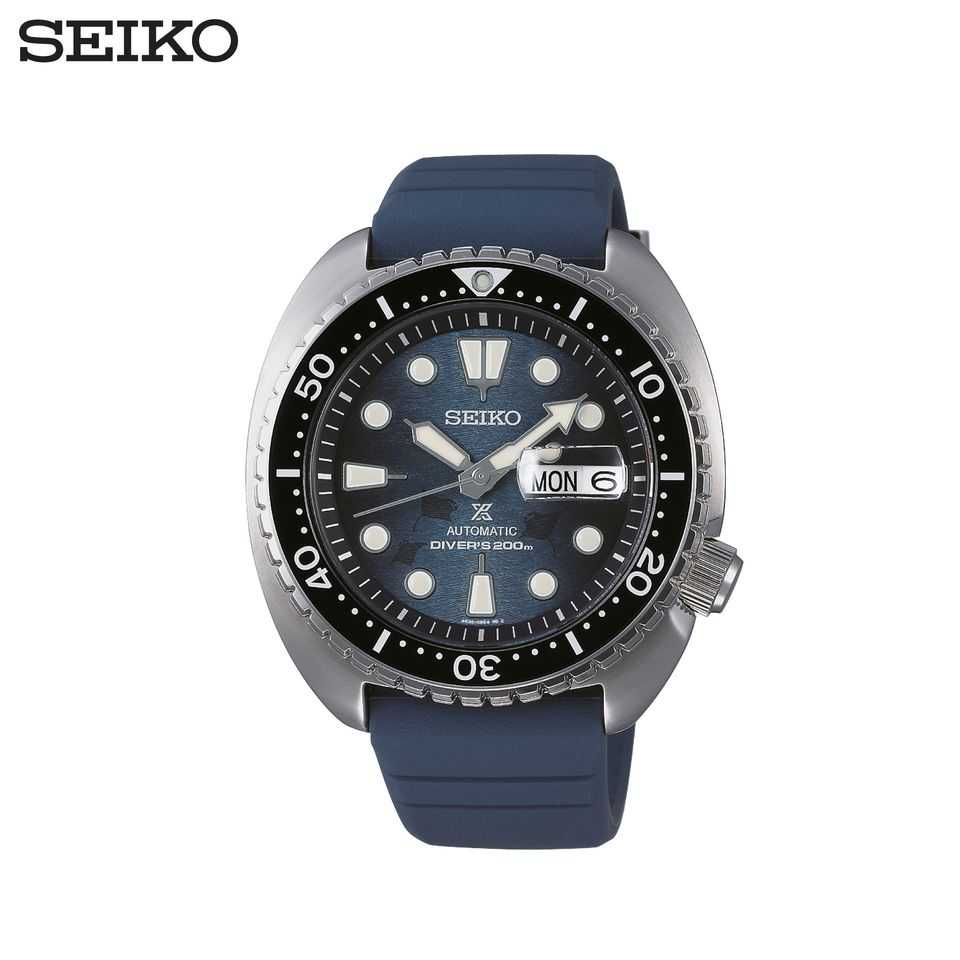 นาฬิกาข้อมือผู้ชาย S.K. Prospex King Turtle Save the Ocean Automatic Men's Watch SRPF77K1