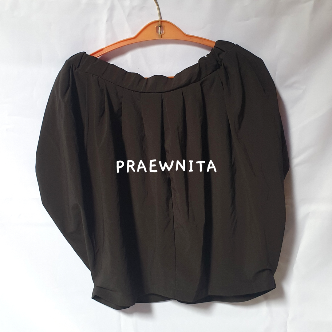 (อ่านก่อนซื้อ) กระโปรงมือสอง กระโปรงทรงบอลลูน กระโปรงสีดำ