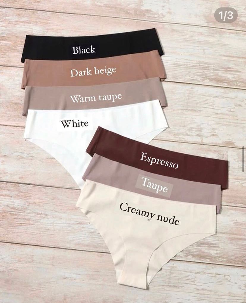 Seamless low brief panty #luckybox #กล่องสุ่ม #สินค้าใหม่